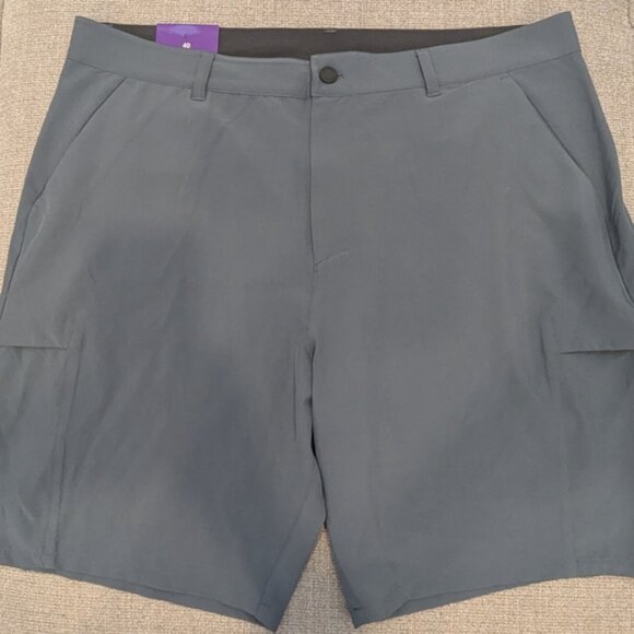 NWT 32 Degrees Cool Mens Lightweight Stretch Tech Cargo Shorts Dark Grey size 40 - Picture 3 of 8